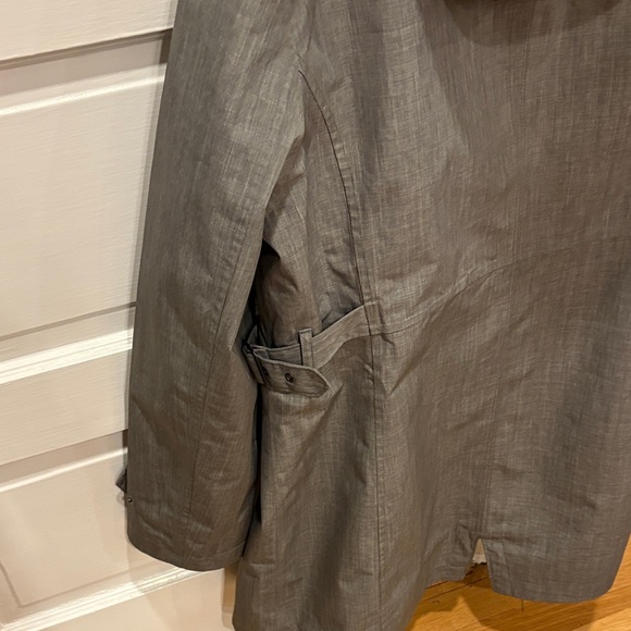 Kirkland Signature Gray Women's Trench Coat - Picture 12 of 16